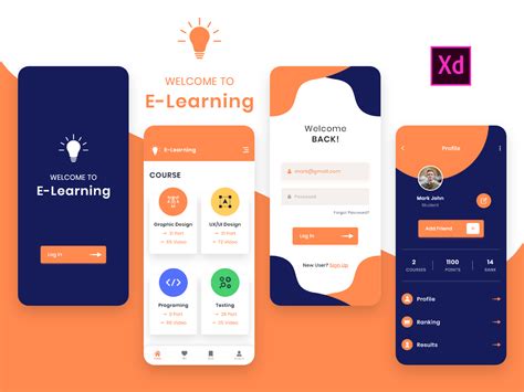 E Learning App Ui Kits Search By Muzli