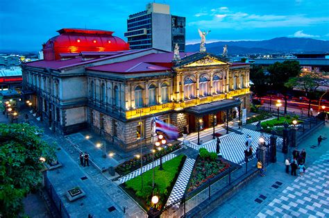 National Theater Of Costa Rica Is The Finest Historical Building In San
