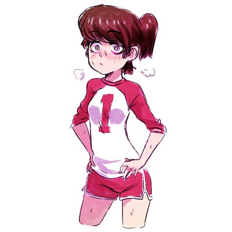 The Loud Booru Post Artist Jcm Blushing Character Lynn Loud Hands On Hips Looking