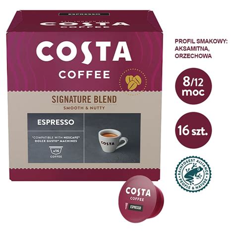 Costa Coffee Signature Blend Espresso Kawa W Kapsułkach 112 G 16 X 70