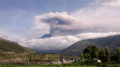 Erupción De Febrero Marzo 2016 Del Volcán Tungurahua Instituto
