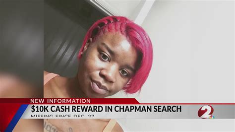 fbi offers 10k reward for information on missing woman cierra chapman youtube