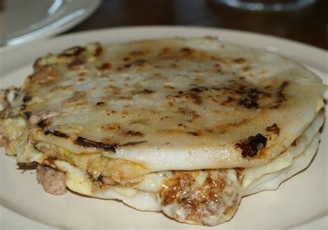 In fact there is really only one, single type of street food worth eating in el salvador: San Salvador Pupusas (El Salvador) - traditional food San ...