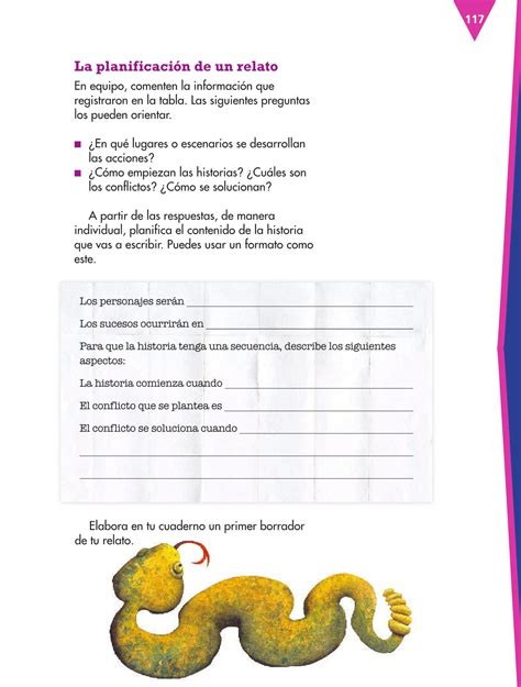 Paco el chato es una plataforma independiente que ofrece recursos de apoyo a los libros de texto de la sep y otras editoriales. Español Cuarto grado 2016-2017 - Online - Página 117 - Libros de Texto Online