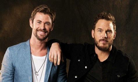 Chris Hemsworth And Chris Pratt Usa Today Photoshoot 2018 Chris