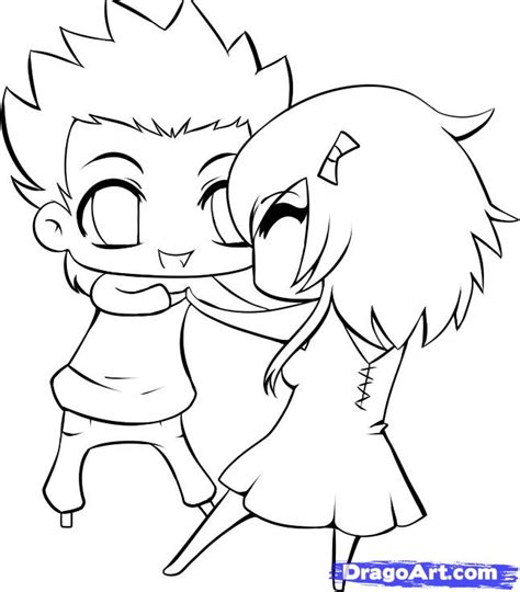 How To Draw Chibi Couples Step By Step Chibis Draw
