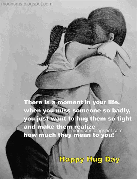 Happy Hug Day Sms Text Message Wishes Quotes Hug Day Hd  Anjmted Images Picture Photo