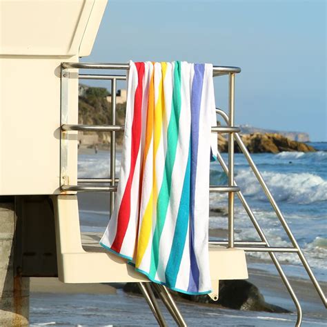 Laguna Beach Textile Company Plush Rainbow Beach Towel And Reviews Wayfair