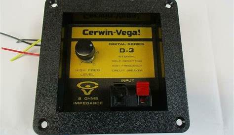 cerwin vega d9 crossover schematic