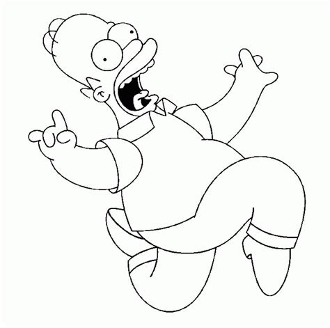 35 Homer Simpson Coloring Pages Free Printable Coloring Pages