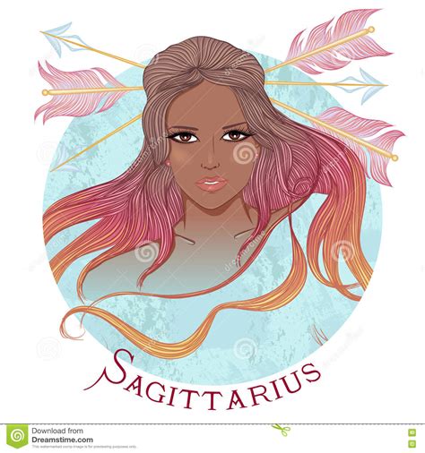 ベスト Sagittarius Illustration 296898 Sagittarius Illustration Woman