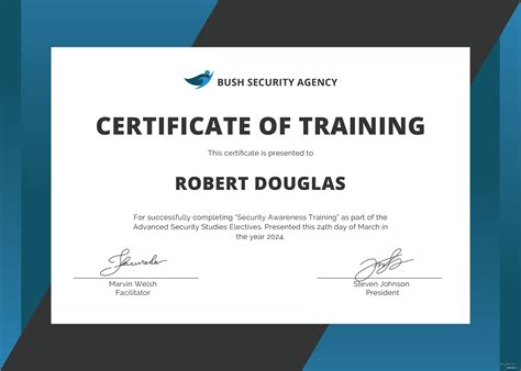 Best infosec and cybersecurity certifications of 2020. Free Security Training Certificate Template in Microsoft ...