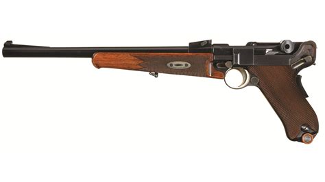 Dwm 1902 Luger Semi Automatic Carbine Rock Island Auction