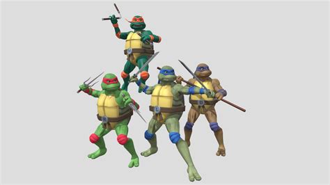 Teenage Mutant Ninja Turtles 3d Model By Samalbro 87c2c1a Sketchfab