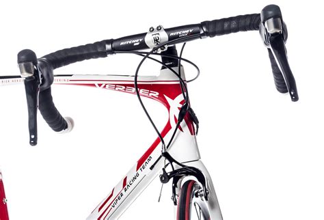 Vélo De Route Viper Verbier Shimano 105 10v Blanc Rouge Noir Alltricksfr