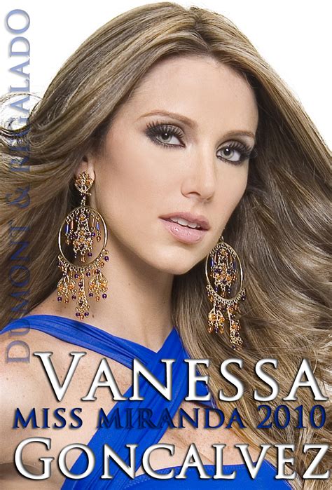 Misses Do Universo Especial The New Miss Venezuela 2010 Vanessa