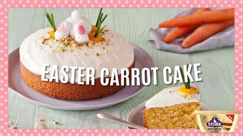 Simple Easter Carrot Cake Recipe Bake With Stork Youtube