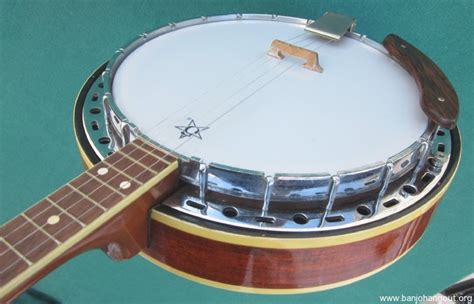 60s Vintage Kay Plectrum 4 String Banjo American Made Used Banjo