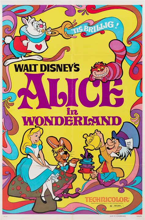 Alice In Wonderland R1981 Us One Sheet Poster Posteritati Movie