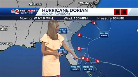 Hurricane Dorian Update More Of South Florida In The Cone