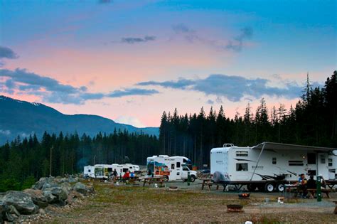 Whistler Rv Park And Campground At Whistler British Columbia Canada