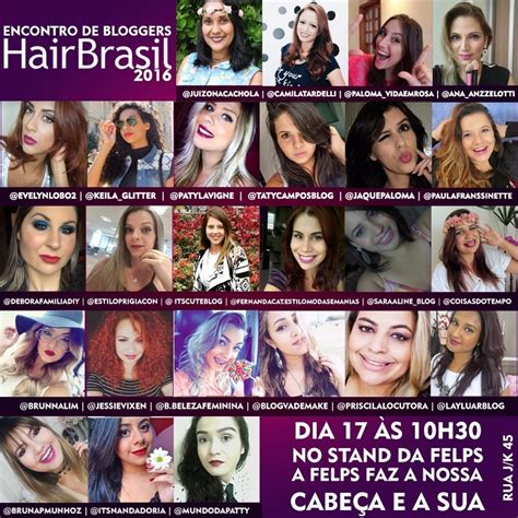 Venha Me Conhecer Na Hair Brasil 2016 Com A Felps ⋆ Pixel Pink