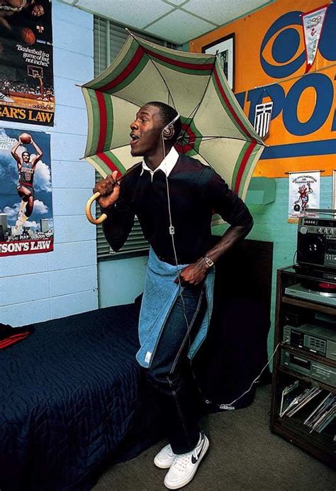 Michael Jordan During His College Years 10 Pics