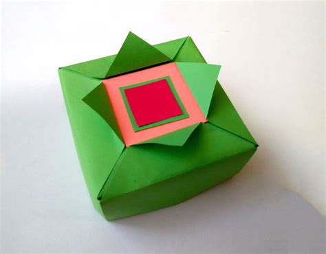Origami T Box Easy To Do Great Ideas For T Wrapping