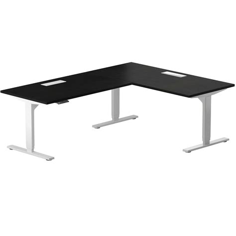 Progressive Desk Electric Standing Corner Ryzer Desk Adjustable Height