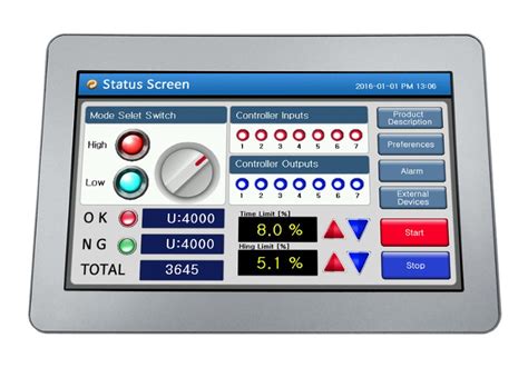 A simple nextion hmi library which computes string commands. CHA-070WR - 7" Water-resistant Colour HMI with RS232 ...