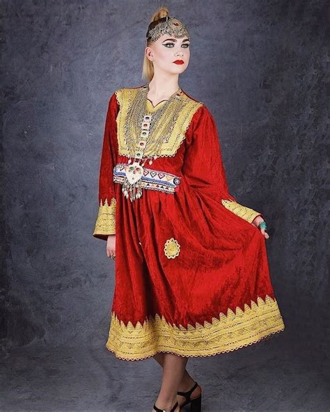 Afghan Traditional Dress With Full Hand Made Embroidery Etsy