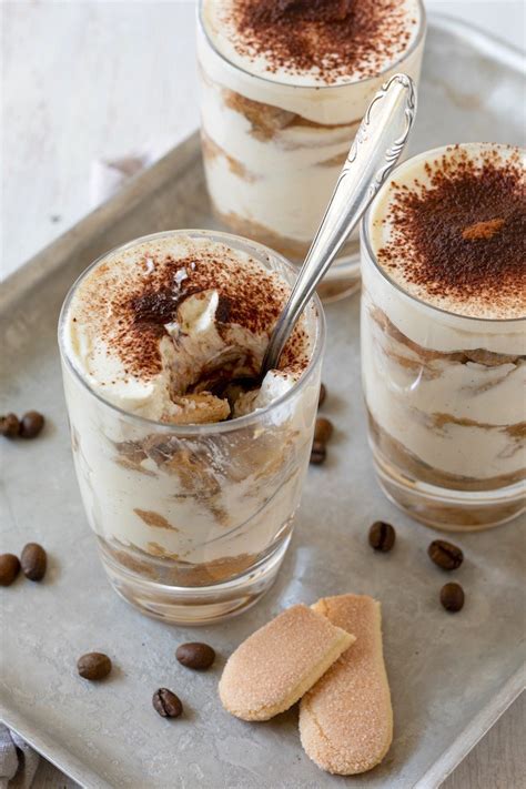 Tiramisu ohne Ei Dessert Rezept