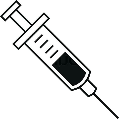 Free shipping for many items! Library of png black and white download syringe needle png ...