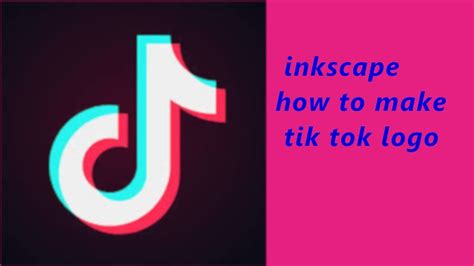 Inkscape Tutorial How To Draw Easy Logo Tik Tok YouTube