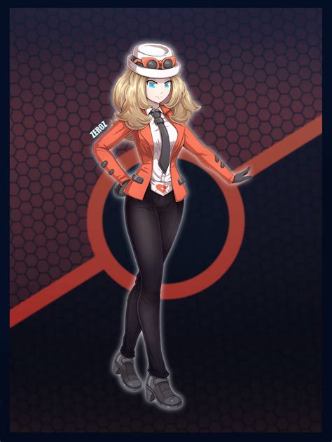 Zeroz Vi Serena With Team Flare Outfit From Pokemon