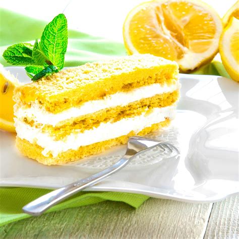 Limoncello Mascarpone Cake Food Related