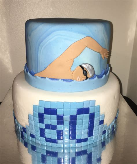 Online asansol doll cake shop. 80 years old swimmer! Swimmer cake 🏊🏼‍♂️ | Swimmer cake ...