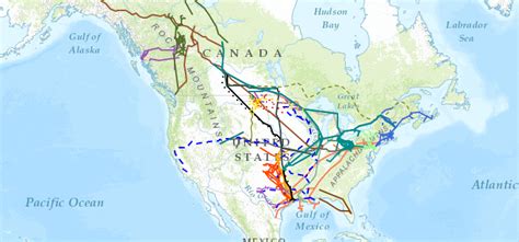 Pipeline Map Canada Pipelines In Canada The Canadian Encyclopedia A