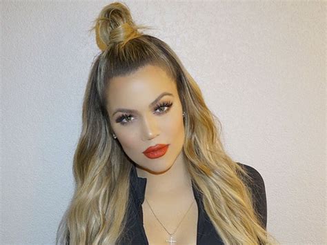 The luxury of standing (or squatting down) next to this queen!!! Khloe Kardashian Addresses Fan Question Regarding Whether ...