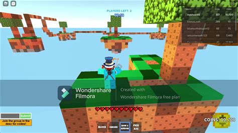 Roblox Skywars Youtube