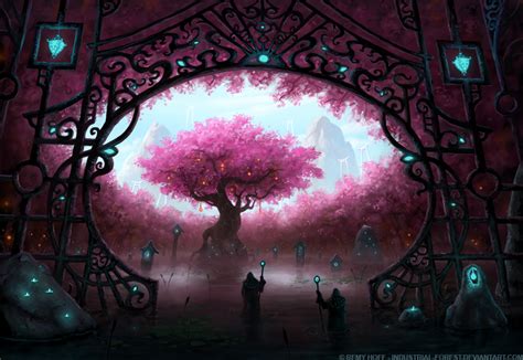 Entrance To The Sacred Tree Ii By Industrial Forest On Deviantart