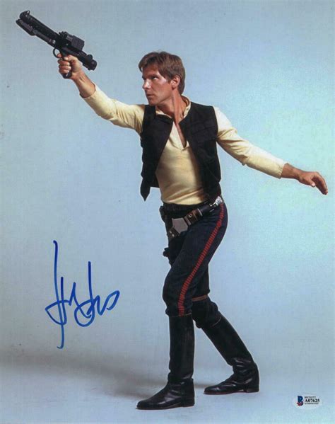 Harrison Ford Signed Autograph 11x14 Photo Indiana Jones Han Solo