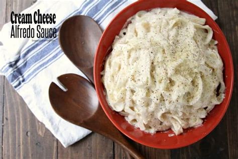 This homemade alfredo sauce is quick and easy to make. Alfredo Sauce with Cream Cheese - Snappy Gourmet