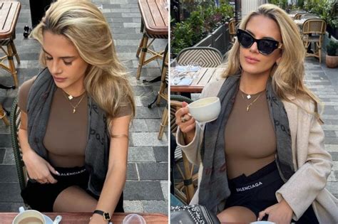 Pep Guardiolas Stunning Daughter Maria Enjoys Coffee Date In London In