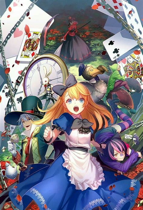 Pin By Ngọc Minh On Alice Alice In Wonderland Artwork Alice In Wonderland Fanart Alice Anime