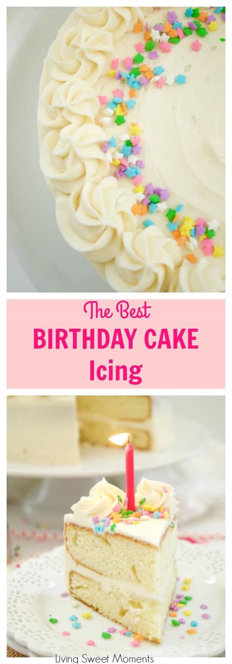 Just have a look at the ingredients & preparation method to explore a complete cake recipe. Birthday Cake Icing Recipe - Living Sweet Moments