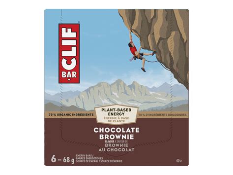 Clif Bar Chocolate Brownie 6x68g