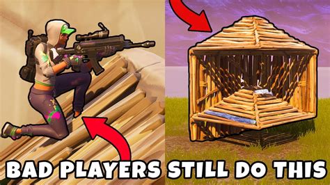 Bad Players Still Do These 5 Things In Fortnite ~ Fortnite Battle