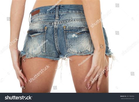 Sexy Woman Jeans Shorts Stock Photo Shutterstock