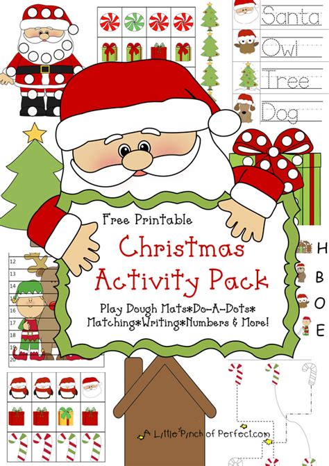 Free Printable Christmas Activity Pack The Activities In This Pack